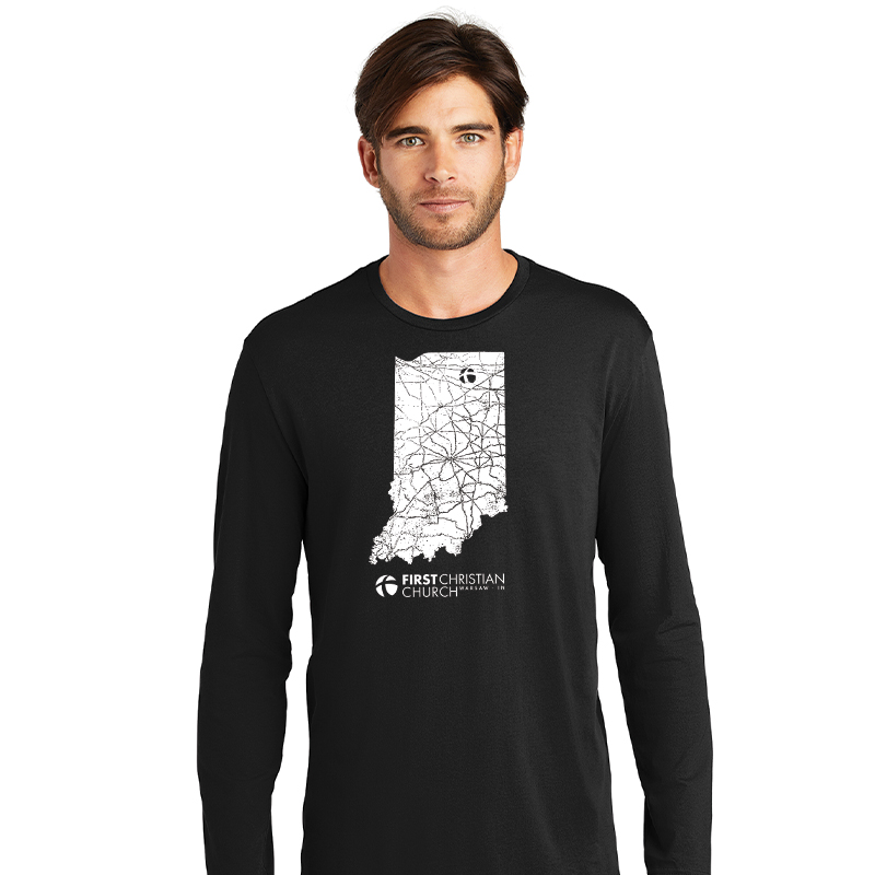 Long Sleeve Tee - Indiana State with FCC (DT105)
